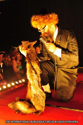 Mr Weird Beard at the International Burlesque Circus - the Once Upon A Time edition