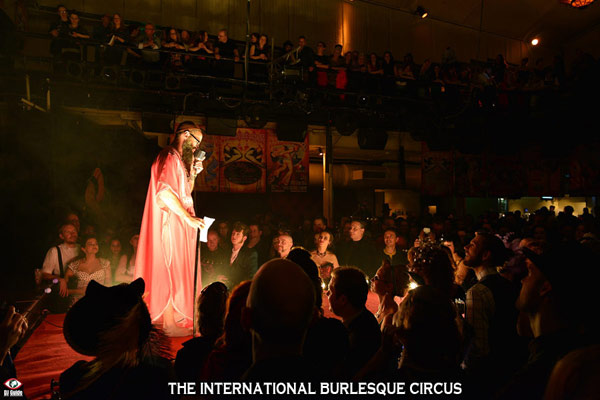 Mr Weird Beard at the International Burlesque Circus - the Once Upon A Time edition