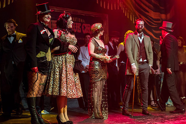 Best Dressed Contest at the International Burlesque Circus, the Old Hollywood Glam edition