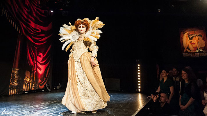 the Kings & Queens edition of the International Burlesque Circus at de Helling in Utrecht