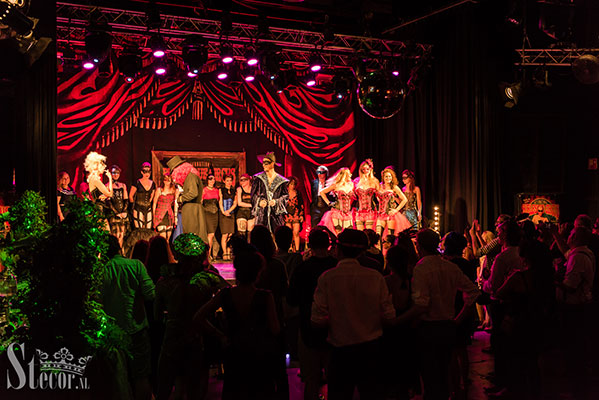 the Masquerade edition of the International Burlesque Circus at de Helling in Utrecht