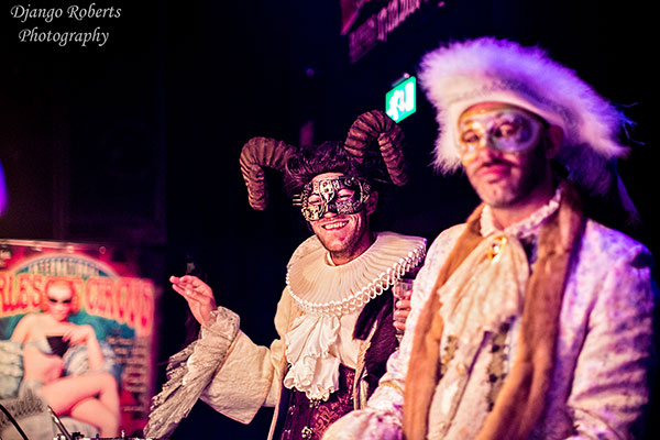 the Masquerade edition of the International Burlesque Circus at de Helling in Utrecht