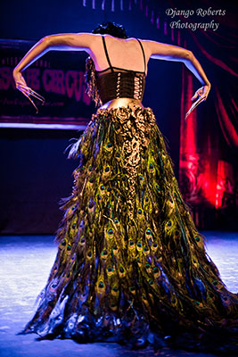 the Masquerade edition of the International Burlesque Circus at de Helling in Utrecht