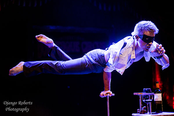 the Masquerade edition of the International Burlesque Circus at de Helling in Utrecht