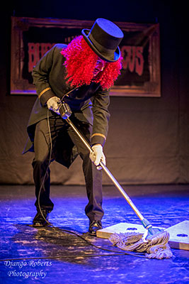 the Masquerade edition of the International Burlesque Circus at de Helling in Utrecht