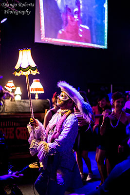 the Masquerade edition of the International Burlesque Circus at de Helling in Utrecht