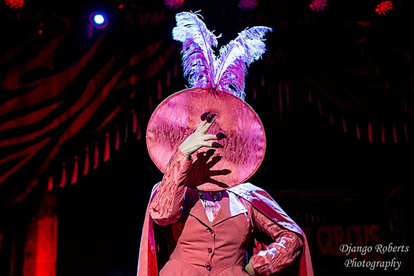 the Masquerade edition of the International Burlesque Circus at de Helling in Utrecht