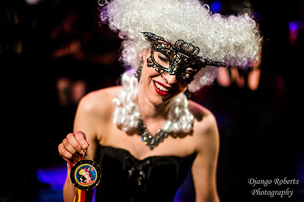 the Masquerade edition of the International Burlesque Circus at de Helling in Utrecht