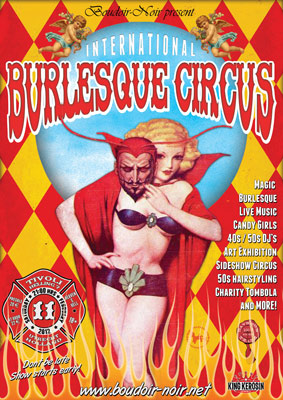 The International Burlresque Circus - the sold out  3rd edition: HEAVEN & HELL