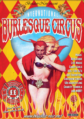 The International Burlresque Circus - the sold out  3rd edition: HEAVEN & HELL