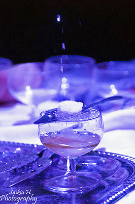 absinth at the Santa & his girls edition of the International Burlsque Circus