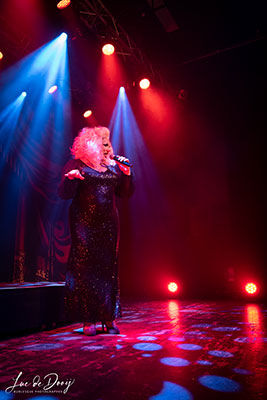 Peggy Lee Cooper at the Beastilicious Halloween edition of the International Burlesque Circus in Utrecht produced by Boudoir Noir