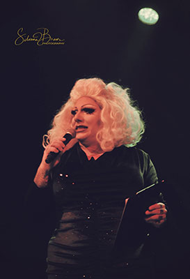 Peggy Lee Cooper at the Beastilicious Halloween edition of the International Burlesque Circus in Utrecht produced by Boudoir Noir